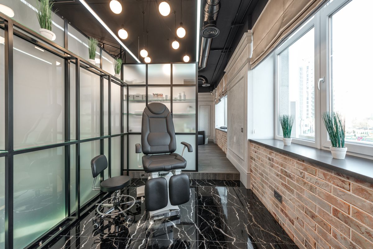 Nail studio interior